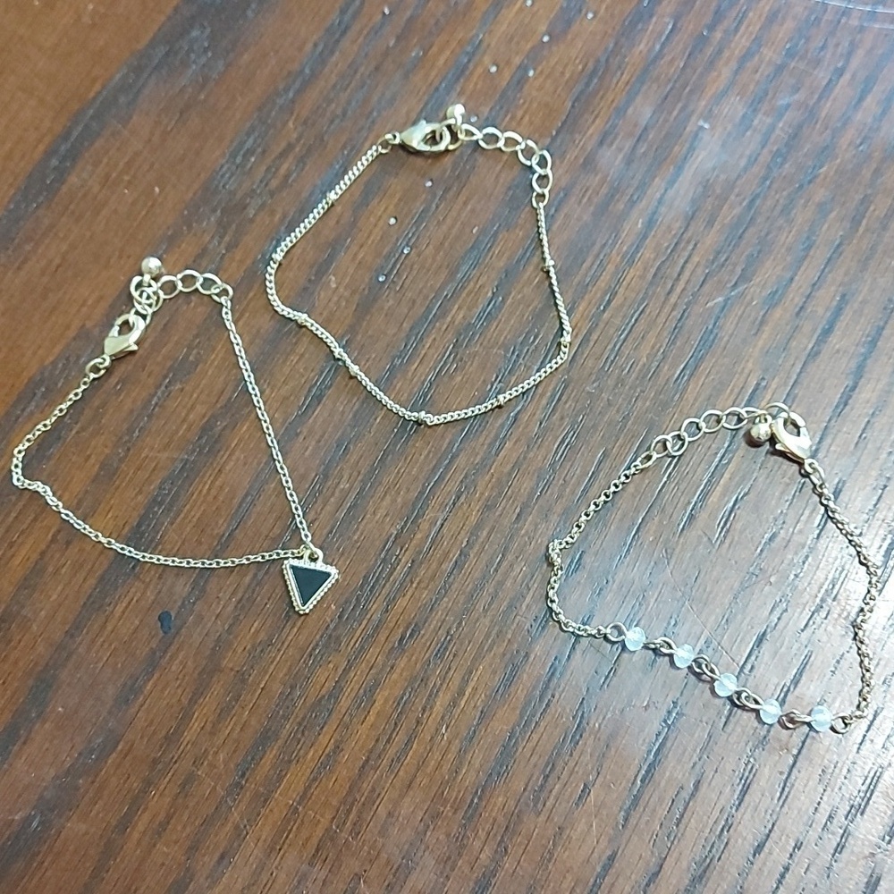 2/$10 SET of 3 little girl bracelets